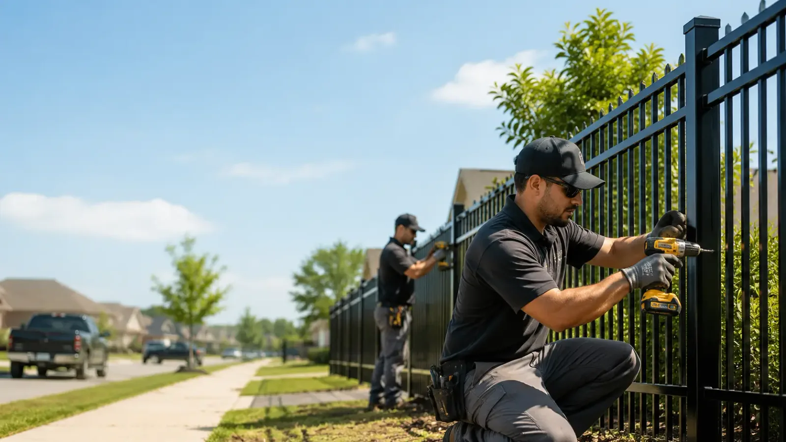Metal Fence Installation in Hollister, NC